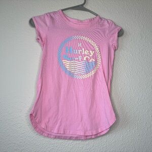 Hurley Girls Pink T-Shirt